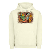 Pigment Pistachio cowboy boots cactus leopard Urban Hoodie - AdoDesignShop