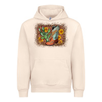 Sandshell cowboy boots cactus leopard Urban Hoodie - AdoDesignShop
