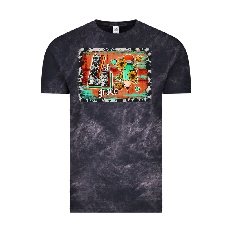 Western Back To School 4th Grade Vintage Tee by Jasminsmagicworld | Teevron