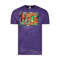 Cloud Purple western back to school 4th grade Vintage Tee - Jasminsmagicworld