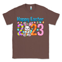Chestnut Happy Easter 2023 Easter Day Classic Tee - HowdyJamesFarm