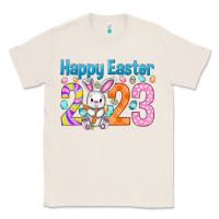Natural Happy Easter 2023 Easter Day Classic Tee - HowdyJamesFarm
