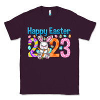 Plum Happy Easter 2023 Easter Day Classic Tee - HowdyJamesFarm