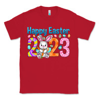 Red Happy Easter 2023 Easter Day Classic Tee - HowdyJamesFarm