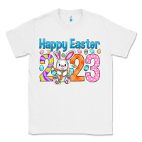 White Happy Easter 2023 Easter Day Classic Tee - HowdyJamesFarm