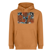 Meerkat leopard cowhide background Heavyweight Hoodie - BarkalooDesign
