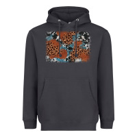 Smoke leopard cowhide background Heavyweight Hoodie - BarkalooDesign