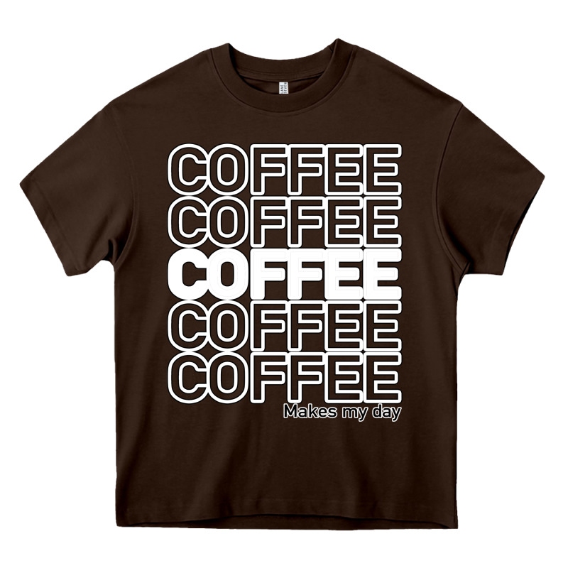 Coffee Makes Heavy Core Tee by Bettercallsaul | Teevron