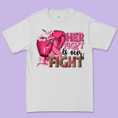 Her Fight Is Our Fight Premium Tee Designed By Nancycooperartshop