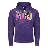 Cloud Purple Easter mini Vintage Hoodie - OliviaCreatesArt