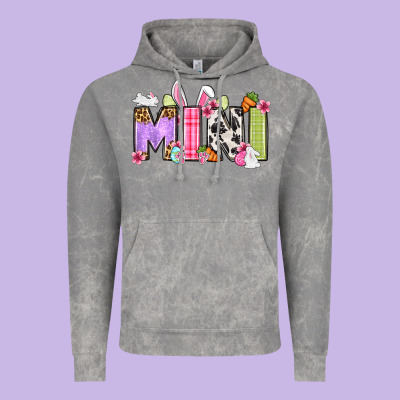 Easter Mini Vintage Hoodie Designed By Oliviacreatesart