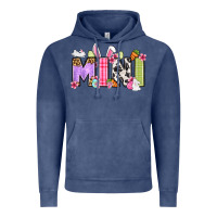 Vintage Denim Easter mini Vintage Hoodie - OliviaCreatesArt