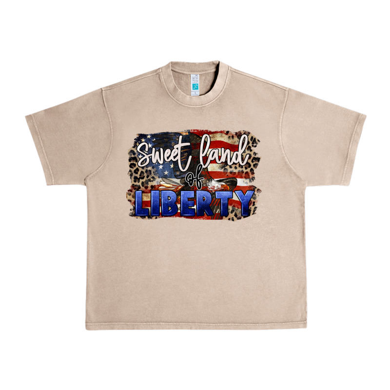 Sweet Land Of Liberty 4th Of July Urban Heavy Tee by CowGirlArtShop | Teevron