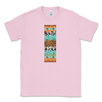 Bubblegum Pink fall pattern Classic Tee - Artiststas
