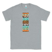 Heather Grey fall pattern Classic Tee - Artiststas