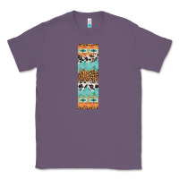 Lavender fall pattern Classic Tee - Artiststas