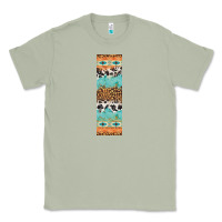 Matcha fall pattern Classic Tee - Artiststas