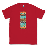 Red fall pattern Classic Tee - Artiststas
