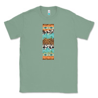 Sage fall pattern Classic Tee - Artiststas