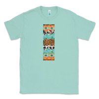 Seafoam fall pattern Classic Tee - Artiststas
