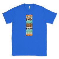 True Royal fall pattern Classic Tee - Artiststas