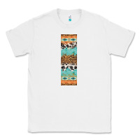 White fall pattern Classic Tee - Artiststas