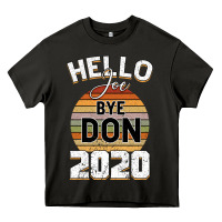 Asphalt Hello Joe Biden 2020 Heavy Core Tee - Bettercallsaul
