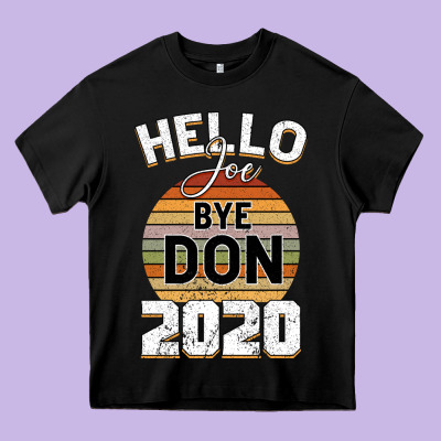 Hello Joe Biden 2020 Heavy Core Tee Designed By Bettercallsaul