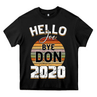 Black Hello Joe Biden 2020 Heavy Core Tee - Bettercallsaul