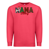 Cardinal nana claus Premium Sweatshirt - BarkalooDesign