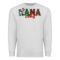 Dove Grey nana claus Premium Sweatshirt - BarkalooDesign