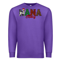 Purple nana claus Premium Sweatshirt - BarkalooDesign