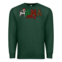 Sports Green nana claus Premium Sweatshirt - BarkalooDesign