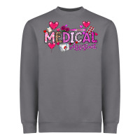 Storm Valentine Medical Assistant Heavyweight Sweatshirt - CowhideDigitalArt