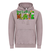 Vintage Zinc St. Patrick's One lucky Nurse Vintage Hoodie - OliviaCreatesArt