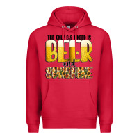 Cardinal The Only c B s I NeedIs Beer And Sunshine Premium Hoodie - CowhideDigitalArt