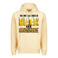 Pina Colada The Only c B s I NeedIs Beer And Sunshine Premium Hoodie - CowhideDigitalArt