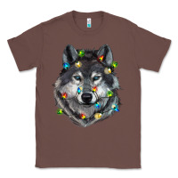 Chestnut Christmas with wolf Classic Tee - RanaPortraitStore