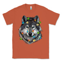 Copper Christmas with wolf Classic Tee - RanaPortraitStore