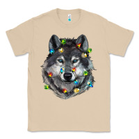 Mushroom Christmas with wolf Classic Tee - RanaPortraitStore