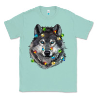 Christmas With Wolf Classic Tee | Teevron