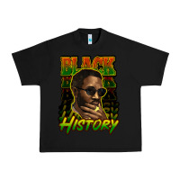 Black Black history afro man Urban Heavy Tee - HowdyJamesFarm