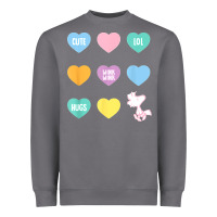 Storm peanuts valentine candy heart Heavyweight Sweatshirt - longCreatives