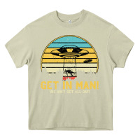 Mossy UFO Vintage Retro Alien Outerspace Spaceship Heavy Core Tee - Bettercallsaul