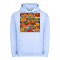 Pigment Grape Ice pumpkin plaid sunflower seamless Urban Hoodie - AdoDesignShop