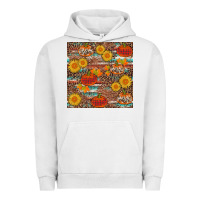 Pigment Lunar Rock pumpkin plaid sunflower seamless Urban Hoodie - AdoDesignShop