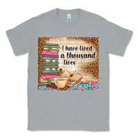 Heather Grey i have lived a thousand lives Classic Tee - TumblerDesignByShophia