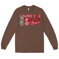 Chestnut Love you forever Long Sleeve Tee - FaDigitalArtStudio