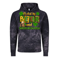 Cloud Black St. Patrick's Fueled by beer and shenanigangs Vintage Hoodie - OliviaCreatesArt