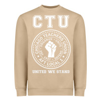 Mushroom Chicago Teachers Union On Strike Protest United We Stand Heavyweight Sweatshirt - longCreatives
